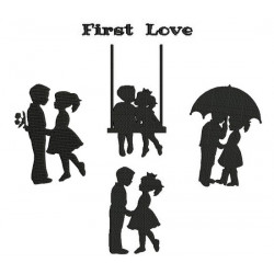 Stickserie - First Love